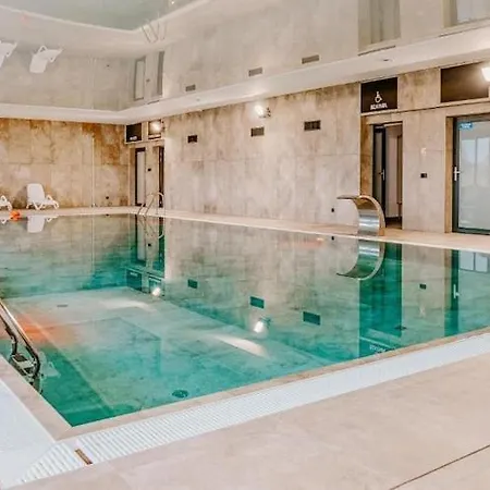 Apartment With A View Of The River, Pool And Sauna